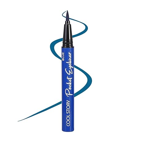 Black Waterproof Liquid Eyeliner – Waterproof, Smudge-Proof & Long Lasting  Liners for All Day Wear