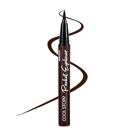 Black Waterproof Liquid Eyeliner – Waterproof, Smudge-Proof & Long Lasting  Liners for All Day Wear